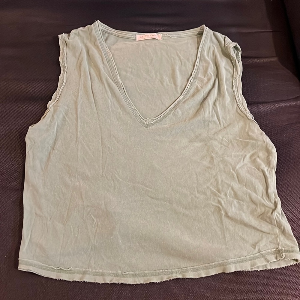 We The Free tank top size M safe green